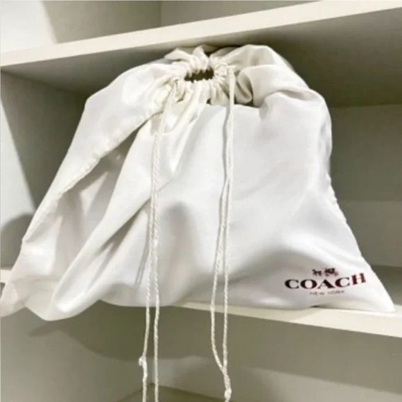 Coach Poppy Coral Floral Sequin Glam Canvas Shoulder Bag EUC - Picture 2 of 16